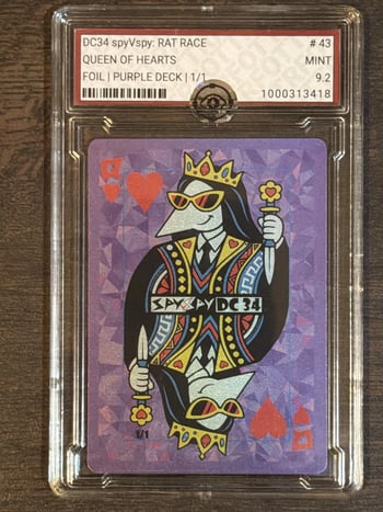 QUEEN OF HEARTS - Grade 9.2
