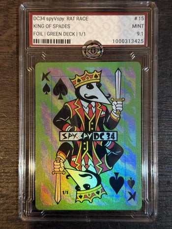 KING OF SPADES - Grade 9.1