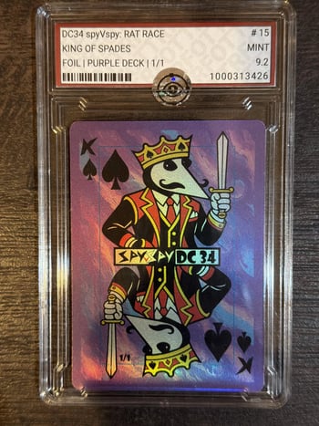 KING OF SPADES - Grade 9.2