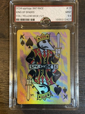 KING OF SPADES - Grade 9.9
