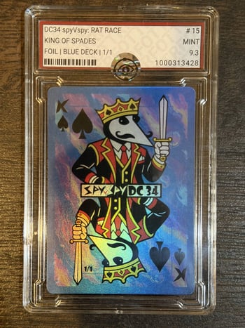 KING OF SPADES - Grade 9.3
