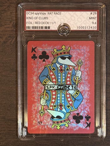 KING OF CLUBS - Grade 9.4
