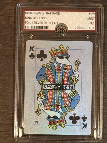 KING OF CLUBS - Grade 9.1