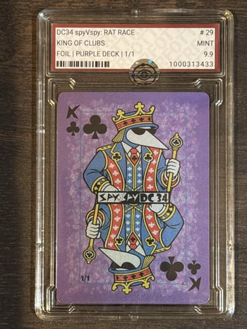 KING OF CLUBS - Grade 9.9