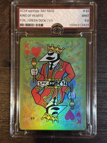 KING OF HEARTS - Grade 9.8