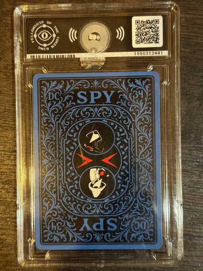 Back of ACE OF DIAMONDS