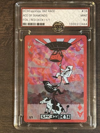 ACE OF DIAMONDS - Grade 9.3
