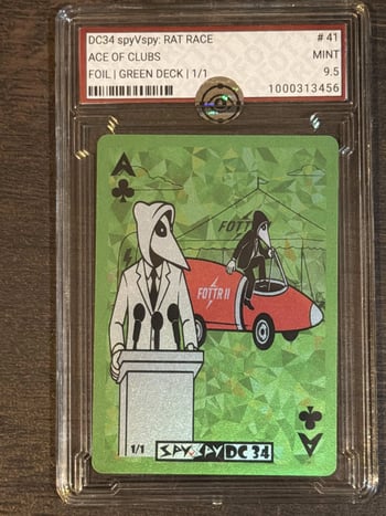 ACE OF CLUBS - Grade 9.5