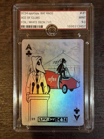 ACE OF CLUBS - Grade 9.3