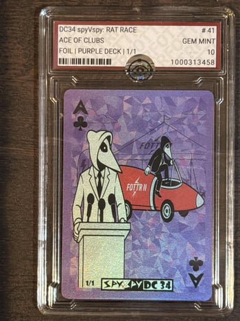 ACE OF CLUBS - Grade 10
