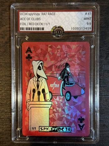 ACE OF CLUBS - Grade 9.9