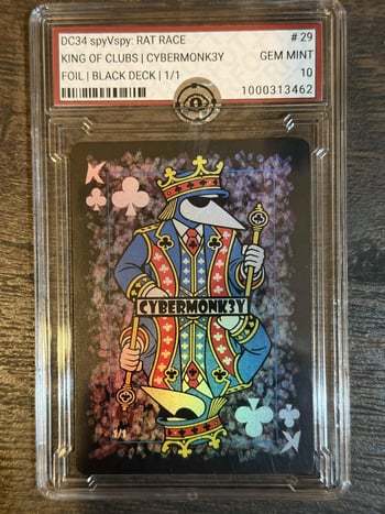 KING OF CLUBS | CYBERMONK3Y - Grade 10
