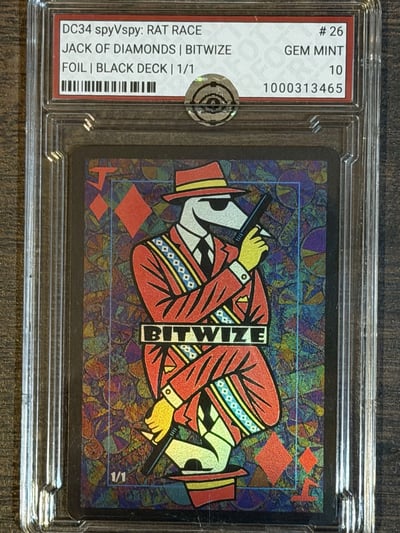 Front of JACK OF DIAMONDS | BITWIZE