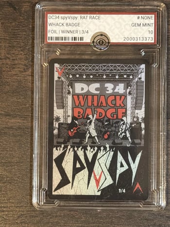 WHACK BADGE - Grade 10