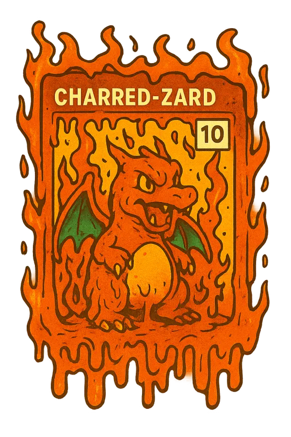 Charred-Zard Card - Student Achievement